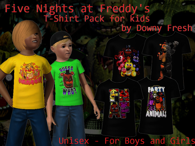 Five Nights at Freddy's Jumpscare Youth Boys T-shirt-Large 