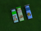Sims 4 — Bed winnie  by valeriemedha772 — Lit simple winnie l'ourson
