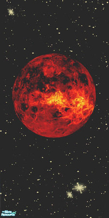 Sims 2 — Darkskies wallpaper with the Sun by alechan — For a night, travel along the darkskies and go close to the sun.