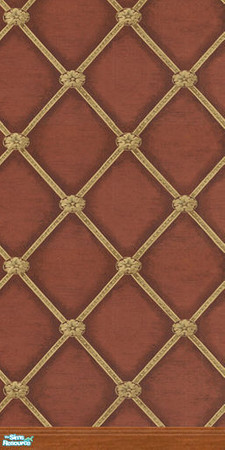 Sims 2 — Baroque in Red with Kick by kaate — Distinguished yet simple and elegant. A classic wallpaper that will bring