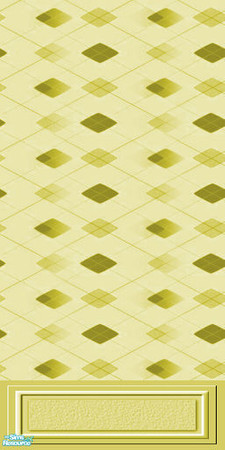 Sims 2 — Argyle Socks Wallpaper Set - Argyle In Yellow by LadyBahiya — Argyle Yellow - part of my Argyle Socks Wallpaper