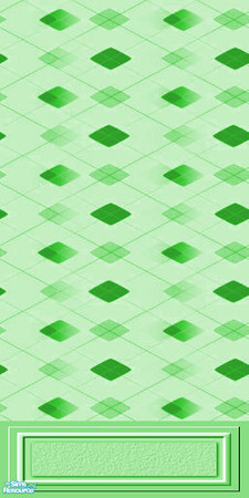 Sims 2 — Argyle Socks Wallpaper Set - Argyle In Green by LadyBahiya — Argyle Green - part of my Argyle Socks Wallpaper