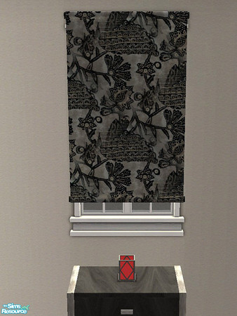 Sims 2 — Svealyns TC70 Inosign Bedroom Recolour - Curtain by Svealyn — A recolour of the \"Inosign Bedroom\" by