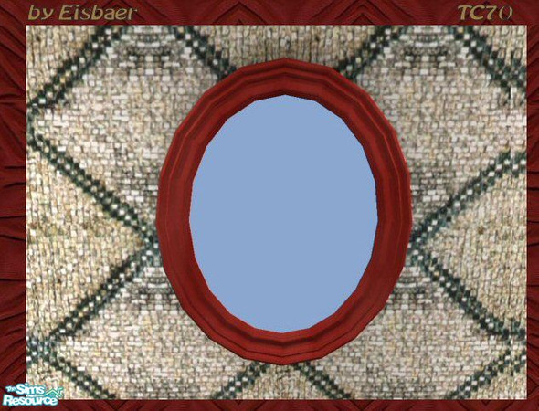 Sims 2 — Chez Dark Princess TC70 - Mirror by Eisbaerbonzo — Look in this mirror and you will know who is the most