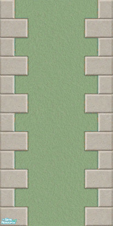 Sims 2 — Olive Stucco Wall by Helenloki — Olive stucco wall