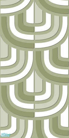 Sims 2 — Studio K Only U - Sagebrush by StudioKhagerks — 28 colors total. Can be found under Wallpapers. Coordinates with