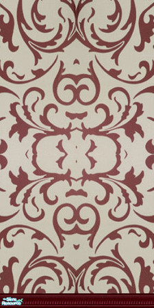 Sims 2 — Sara - Red by Astarta — These wallpapers are named after a young friend of mine, who just loves paper cuttings,