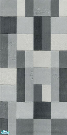 Sims 2 — Black & Grey - Squares by Astarta — The last, for now, of the black, white and grey series.