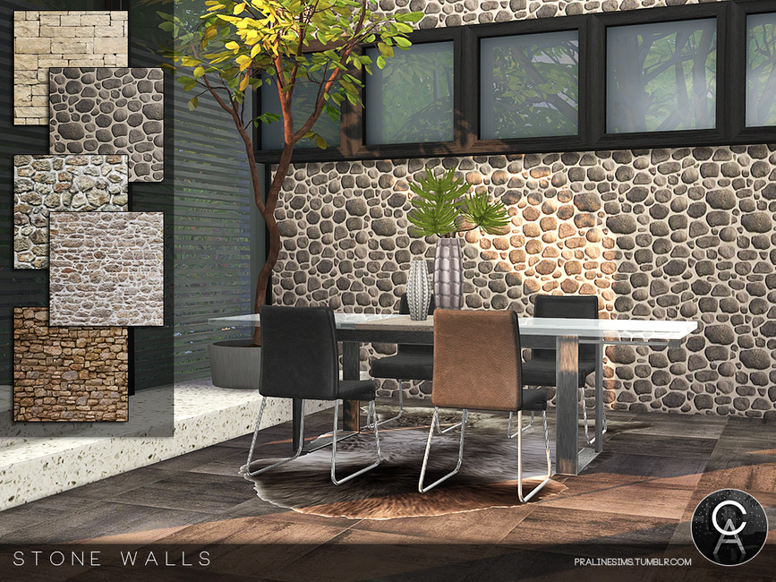 The Sims Resource Stone Walls