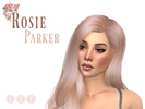Sims 4 — Rosie Parker by AdisonGracePierce2 — Rosie Parker has a rosy outlook on life. She's cheerful and outgoing, and