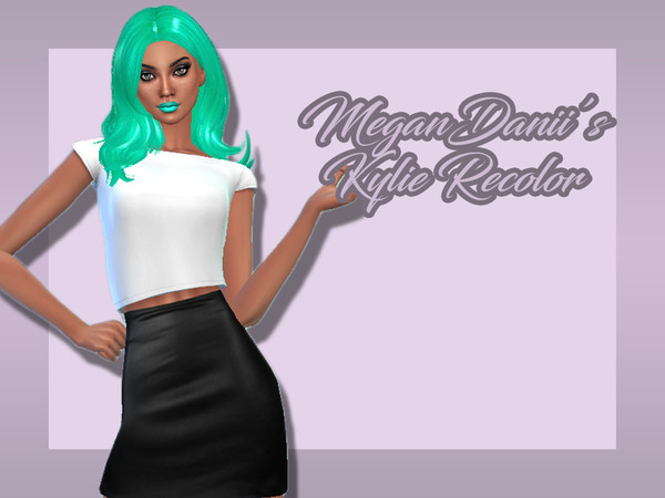 Sims 4 — MeganDanii's Kylie Hair Recolor - mesh needed by MeganDanii — MeganDanii's Kylie Hair Recolor 