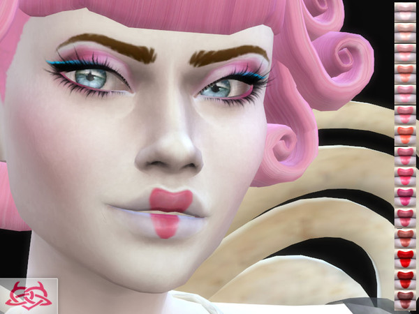 Sims 4 — Cupido lipstick by Colores_Urbanos — Monster High - Cupido lipstick new meshes made by me - Need your game