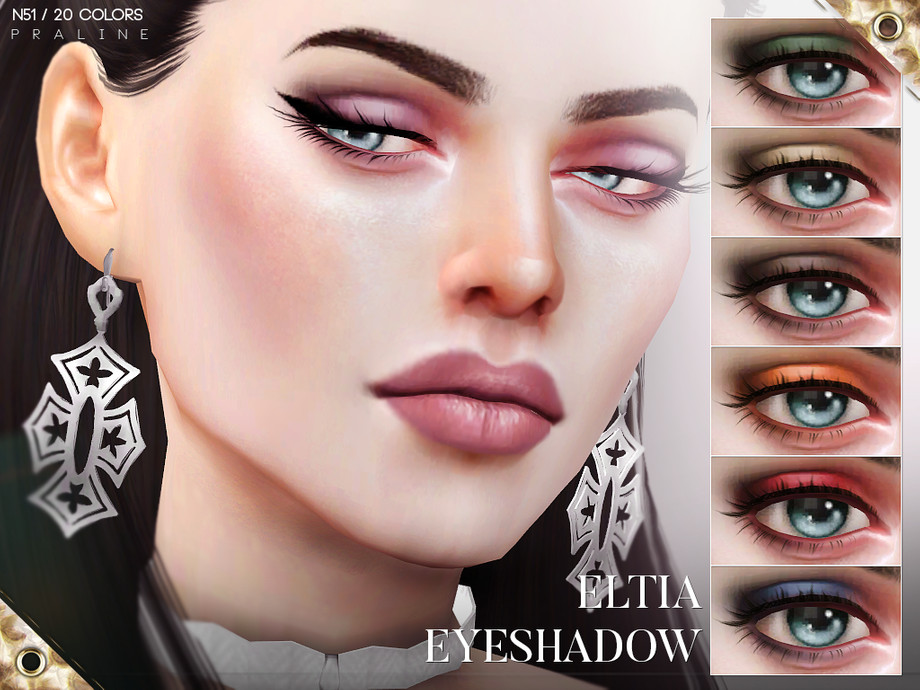 The Sims Resource Eltia Eyeshadow N51