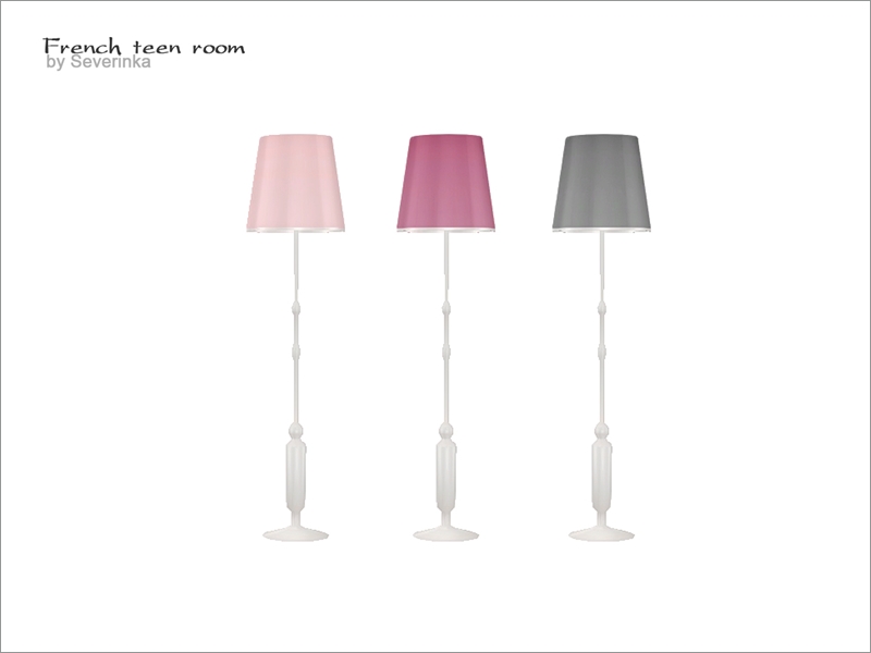 French Teen Room Floor Lamp, Teen Floor Lamp