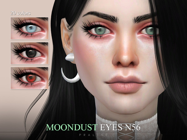 Sims 4 — Moondust Eyes N56 by Pralinesims — Eyes in 20 colors, for all ages and genders. 
