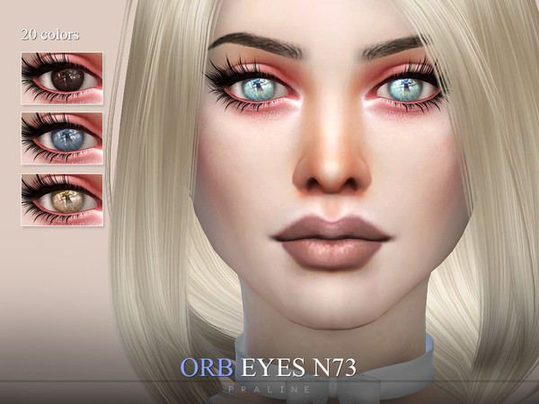 Sims 4 — Orb Eyes N73 by Pralinesims — Eyes in 20 colors, for all ages and genders.