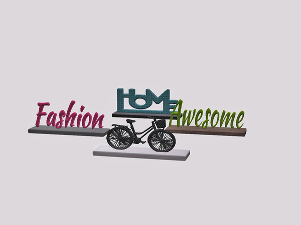Sims 3 — Bedroom Yodern - Decor Sculpture by ung999 — Bedroom Yodern - Decor Sculpture Recolorable Channels :2 Located at