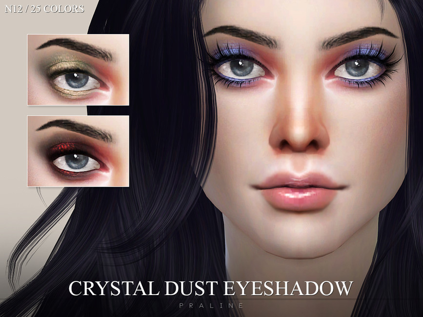 Pralinesims' Crystal Dust Eyeshadow N12