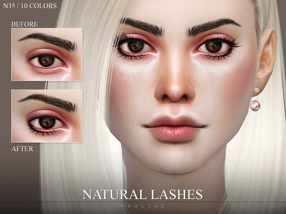 natural looking eyelashes 