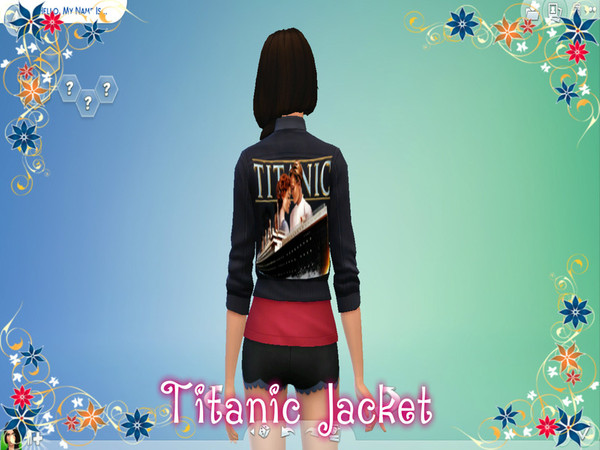 Sims 4 — Titanic Hoodie by AshleyRaines122 — Titanic is one of my favorite movie's hope you love it