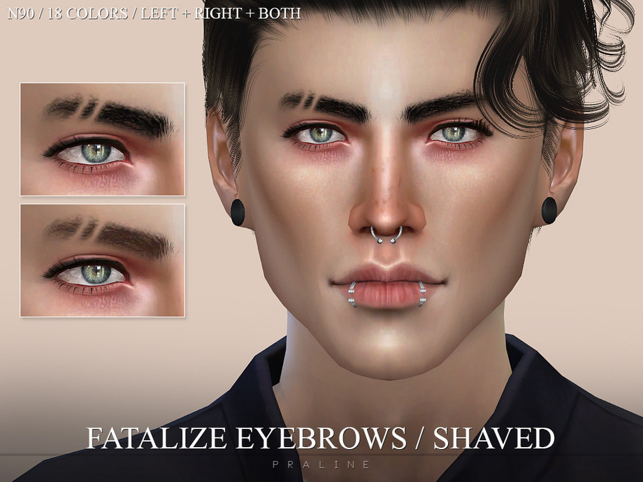 sims 4 cut eyebrows