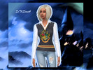 Sims 4 — Hogwarts Themed Shirt by SeThSims4 — Harry Potter's Hogwarts Themed Shirt For Females