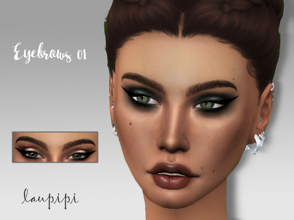 The Sims Resource - Eyebrows 01