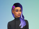 Sims 4 — Overwatch Sombra Hair by starwarspotato — Overwatch Sombra hair recolour
