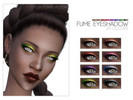 Sims 4 — [ Y ] - Fume Eyeshadow by Y-Sim — New year, new look. Sorry for the lack of updates! Here is a smokey-blended