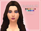 Sims 4 — zzorannaa Eyeshadow 01 by Baxuz — Eyeshadow 01 - 13 Colors Hope you like it!!! 