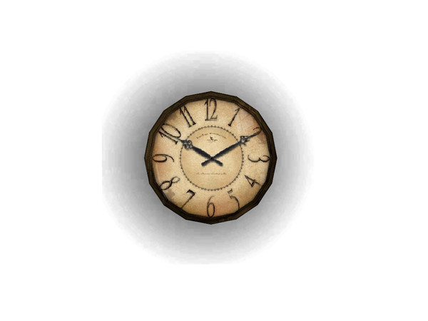Sims 4 — Whitby Dining Clock by Angela — Whitby Dining Clock. 