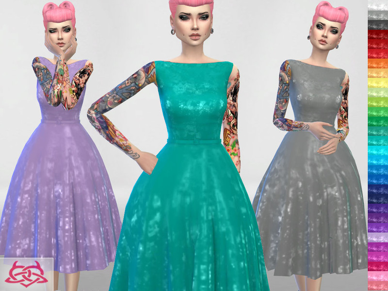 Sims 4 The Sims Resource | Eugenia dress RECOLOR 1 (Needs mesh) by TSR Creator