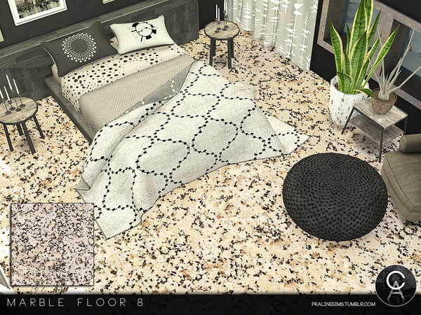 Sims 4 — Marble Floor 8 by Pralinesims — By Pralinesims