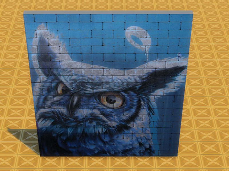 Sims 4 TS4VN'Eric - Street art walls by Minion2787