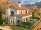 Sims 4 — Villa Alvaro (No CC) by gagaulala21 — This medium house was created as a restaurant at first. Now it's a nice