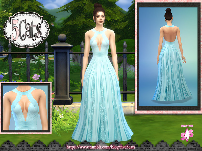 Sims 4 The Sims Resource | Zuhair Murad Draped Grecian Gown by TSR Creator