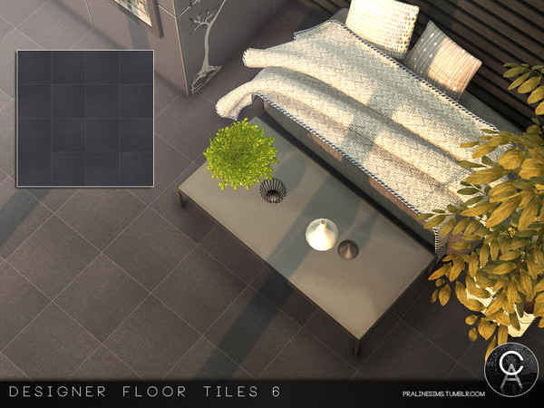 Sims 4 — Designer Floor Tiles 6 by Pralinesims — By Pralinesims