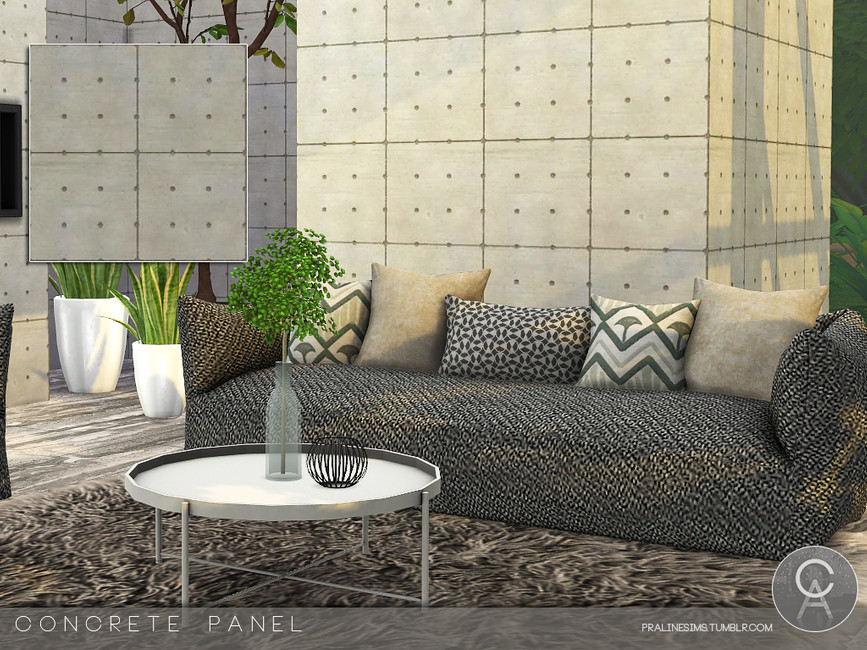 The Sims Resource Concrete Panel