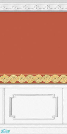 Sims 2 — Strafford Painted Wall Collection - 06 by elektra274 — 6 of 10 painted walls designed to coordinate with my