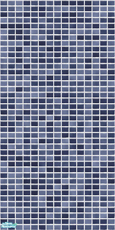 Sims 2 — Patriotic Plaid - Tile Wall (Blue) by simtorrents — Add a hint of American pride to your Sims\' home with this