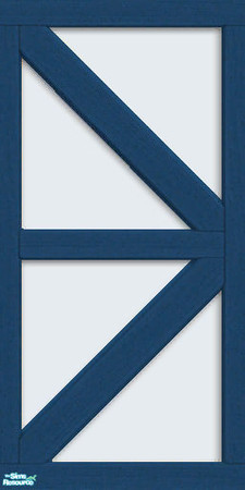 Sims 2 — Patriotic Plaid - Stucco w/ Blue by simtorrents — Add a hint of American pride to your Sims\' home with this