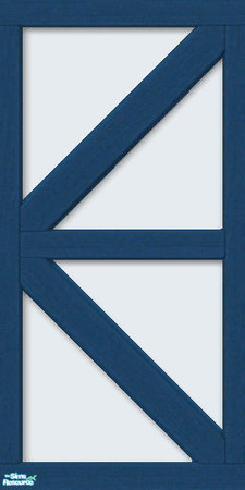 Sims 2 — Patriotic Plaid - Stucco w/ Blue by simtorrents — Add a hint of American pride to your Sims\' home with this