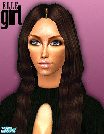 Sims 2 — ELLE-GIRL - O5 by ayabaka123 — very cute and modern hair style with 5 fresh soft colors inspired by the women in