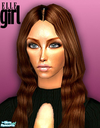 Sims 2 — ELLE-GIRL - O4 by ayabaka123 — very cute and modern hair style with 5 fresh soft colors inspired by the women in