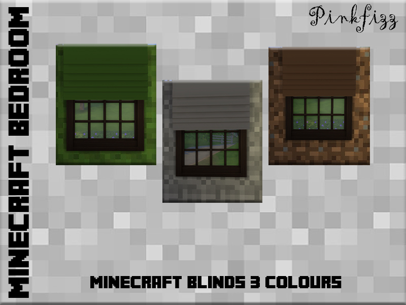 Pinkfizzzzz S Pinkfizz Minecraft Blinds
