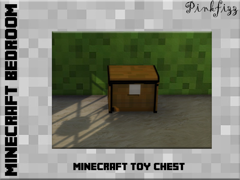 The Sims Resource Pinkfizz Minecraft Toy Chest