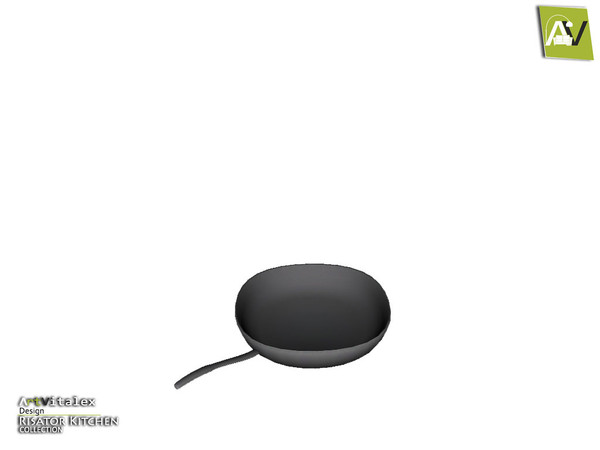 Sims 3 — Risator Frying Pan by ArtVitalex — - Risator Frying Pan - ArtVitalex@TSR, Oct 2015