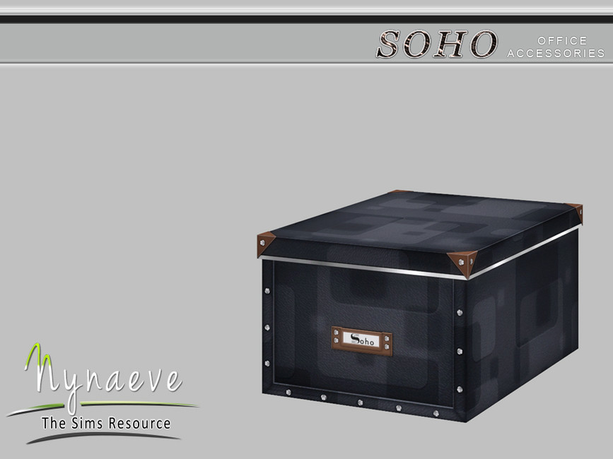 Sims 4 Storage Boxes Cc