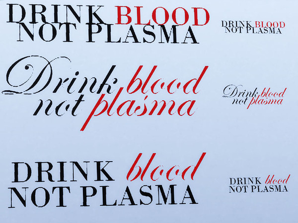 Sims 4 — Drink Blood Not Plasma Wall Sticker by memysimsandi — A wall sticker for that vampire in your life! The perfect