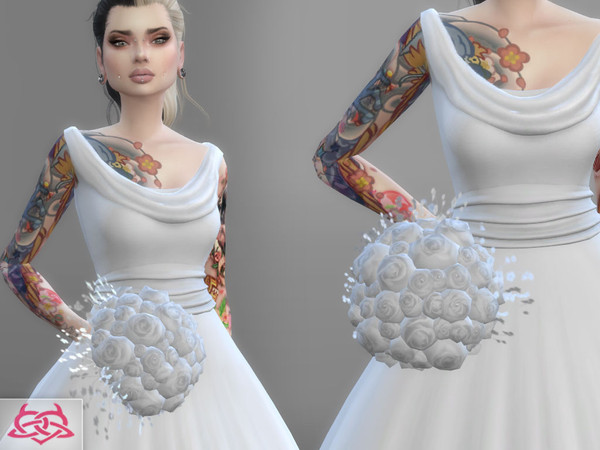 Sims 4 — Wedding Bouquet 1 by Colores_Urbanos — 3 recolors - Find it in a ring Your game needs to be updated from